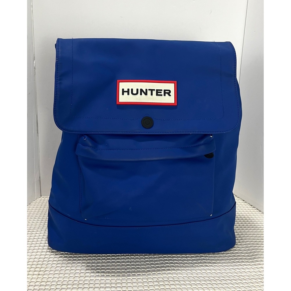Hunter Target Royal Blue 20th anniversary collection faux‎ leather Backpack